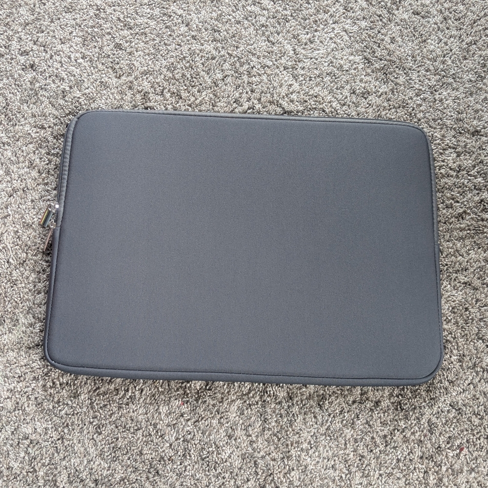 NWOT Gray Laptop Sleeve